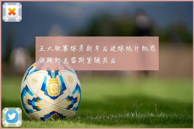 五大联赛球员新年后进球统计凯恩领跑约克雷斯紧随其后